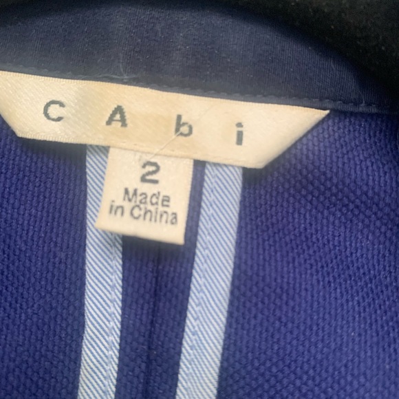 Blue CAbi blazer with beautiful gold buttons. - Picture 5 of 5